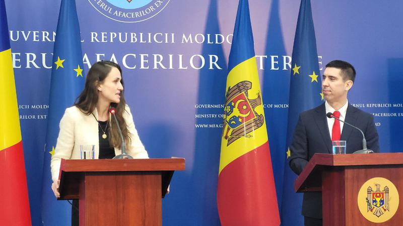/VIDEO/ Oana Țoiu, in Chisinau: Romania and the Republic of Moldova, the strongest partnership in the world | TVR MOLDOVA