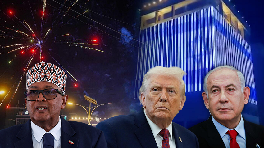 בנימין נתניהו דונלד טראמפ נשיא סומלילנד