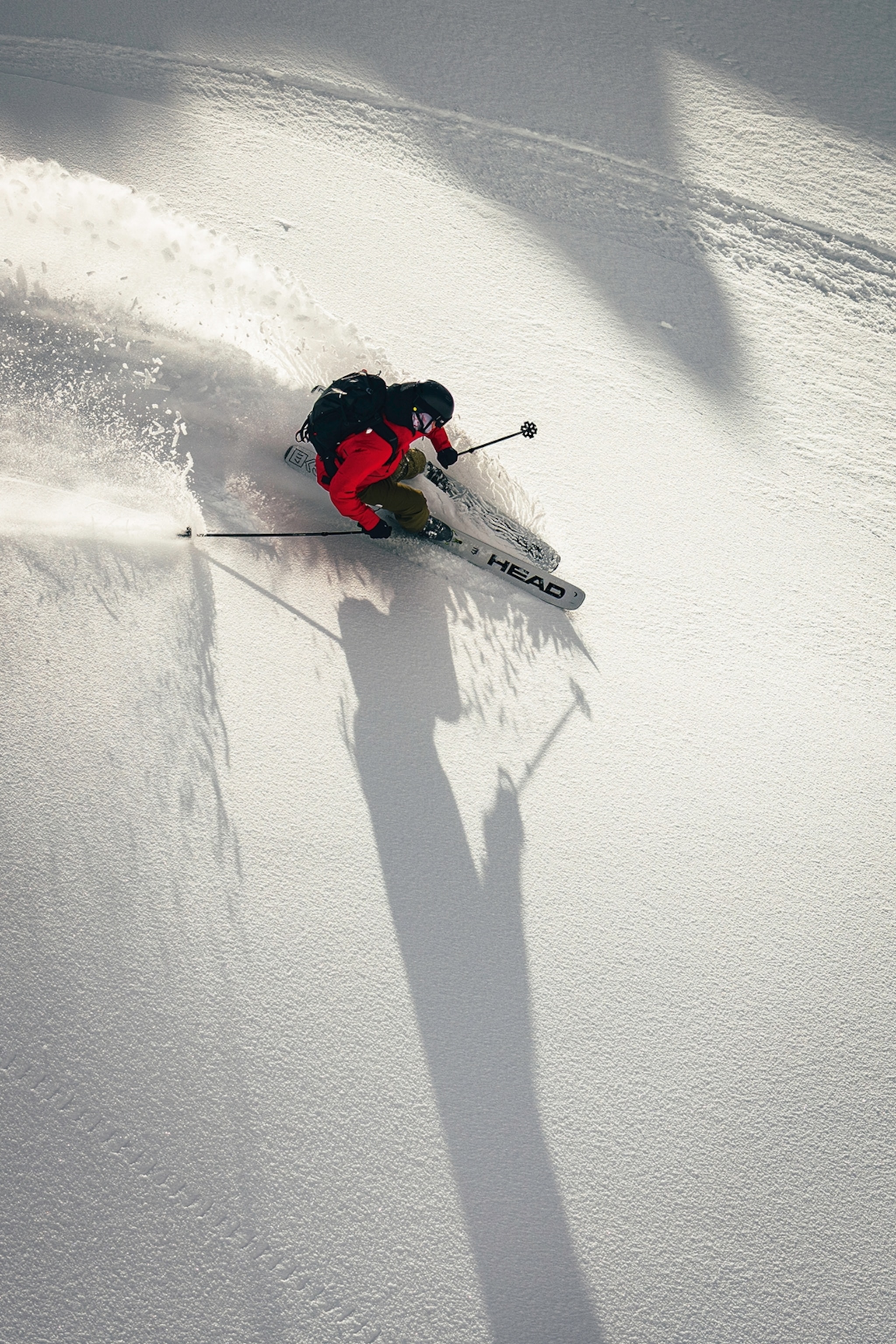A skier.