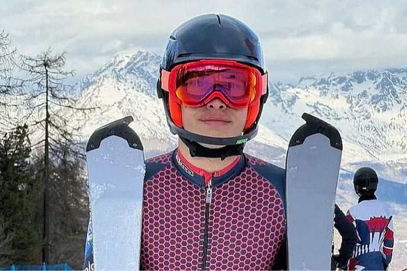 Another Triumph for Bosnia’s Young Ski Star: Anur Mehic Wins Slalom Title in Italy