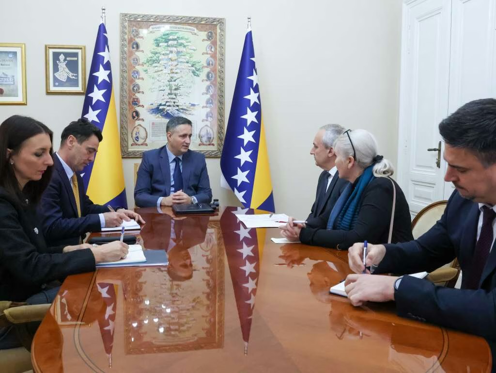 Becirovic Welcomes Ukraine’s First Resident Ambassador, Calls for Deeper Bilateral Ties