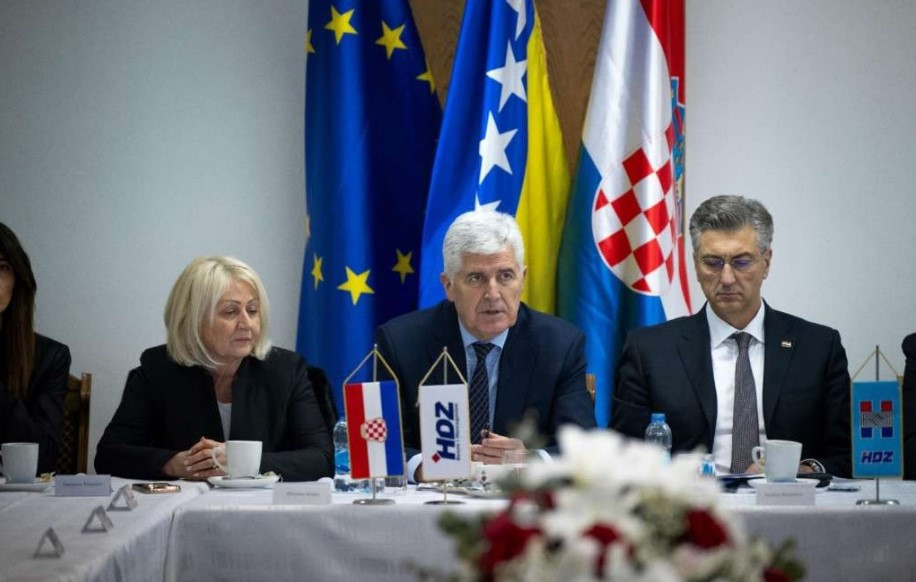 “We persist in the European Path and the Protection of the constitutional Rights of Croats” “We persist in the European Path and the Protection of the constitutional Rights of Croats”