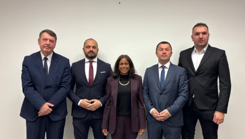 Prattipati meets newly elected mayors of four municipalities in northern Kosovo