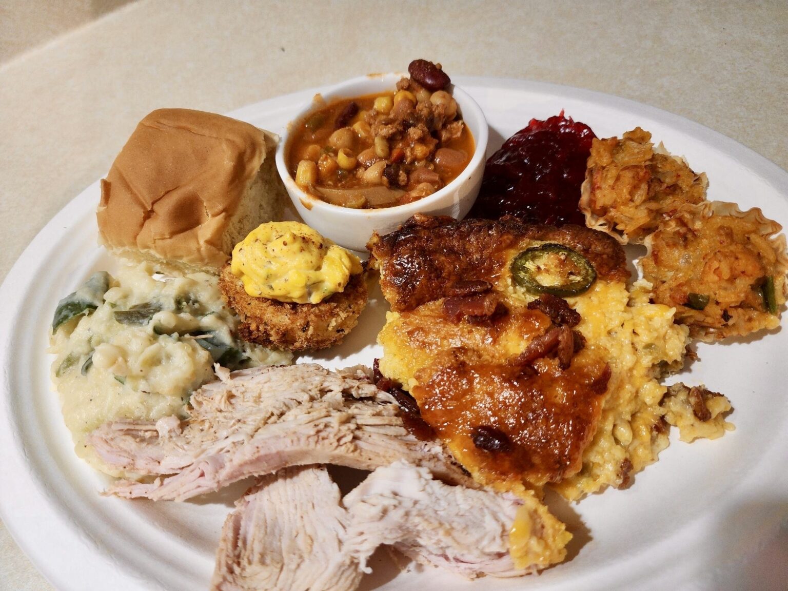 A tale of two holiday kitchens