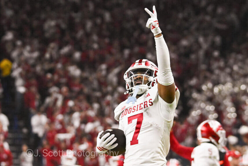 Photos from IU football's Big Ten championship win against Ohio State.