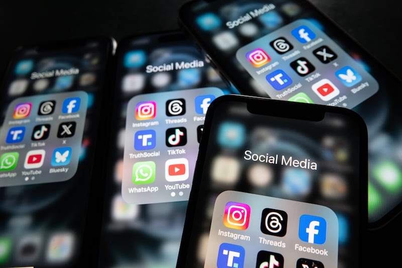 The banning of social media apps could be the antidote to one of the biggest 'social experiments of our time on our young people;, said Australia's e-safety commissioner. Photograph: Anna Barclay/Getty Images