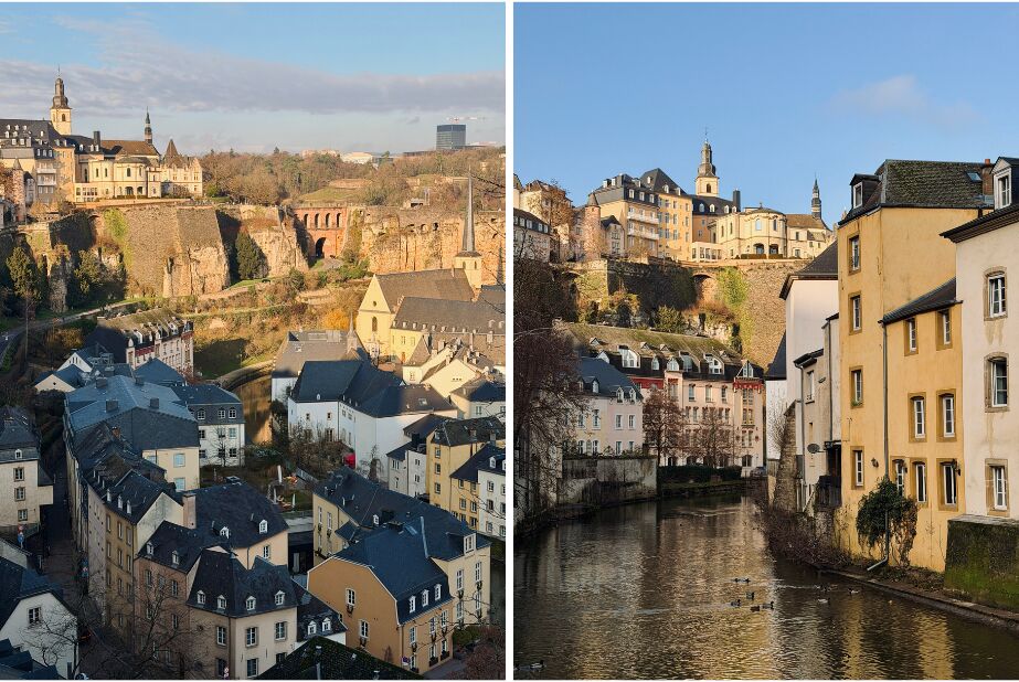The Grund, historic neighbourhood in Luxembourg City