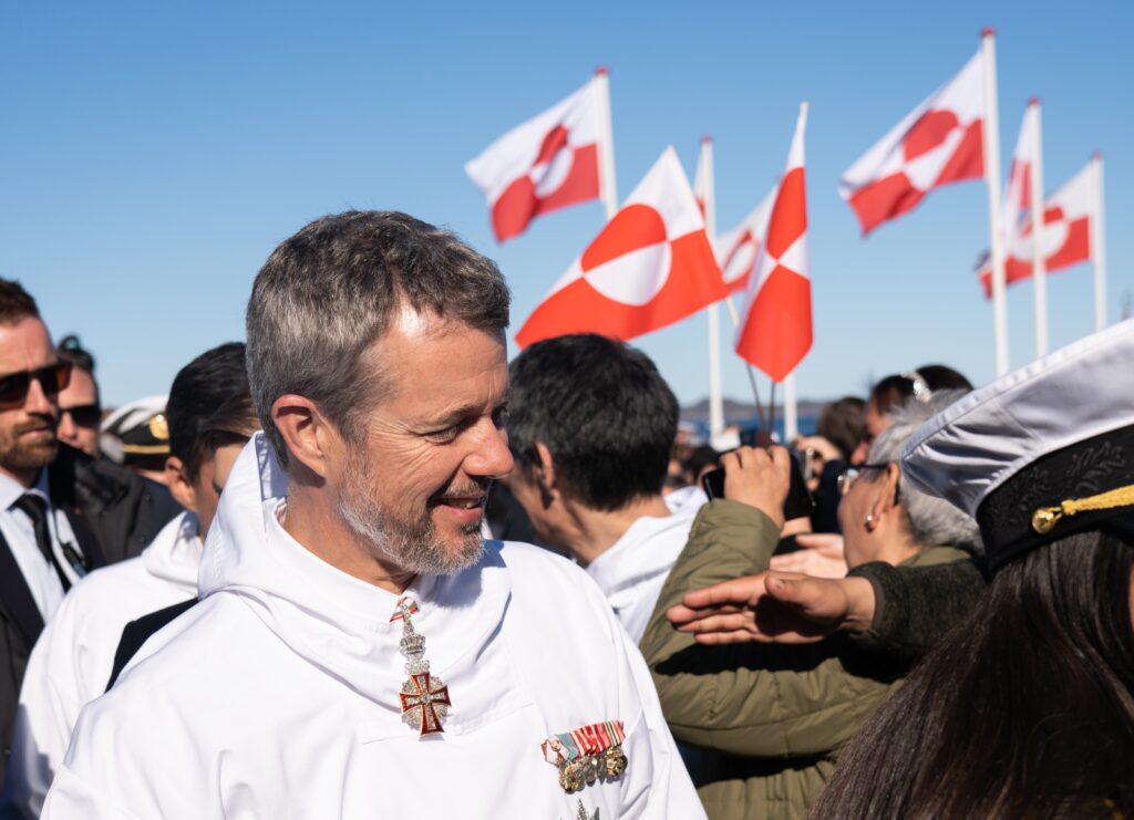 King Frederik in Greenland