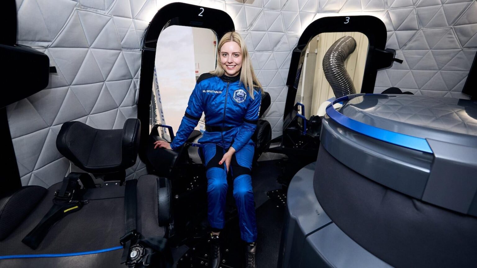 For the 1st time ever, a person who uses a wheelchair will fly to space