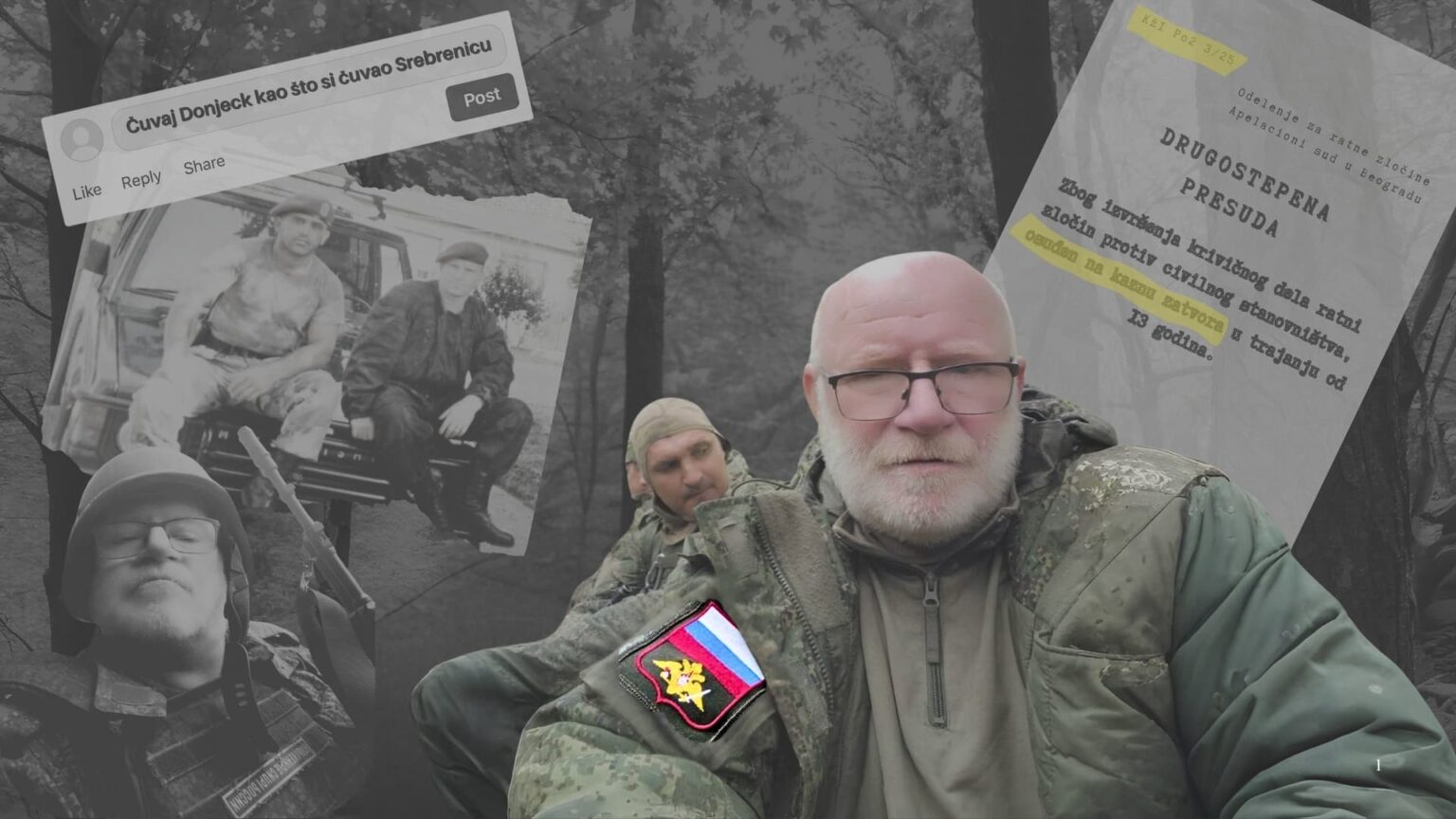Avoiding Jail, Bosnian Serb War Criminal Joins Russia’s Ukraine Invasion