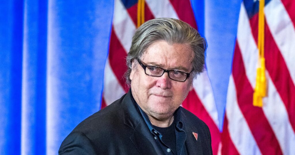 Steve Bannon promises ‘Irish Trump’ and says he is working to form ‘national party’ in Ireland – The Irish Times