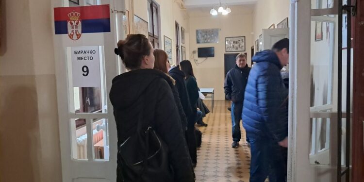 The governing SNS party came first, but won fewer votes than before