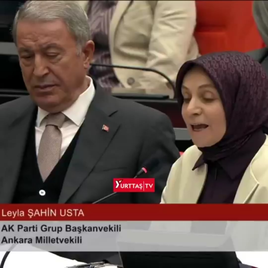 AKP's Leyla Şahin Usta: "Even if the AK Party remains alone, we will not give up our fight against LGBTQ people."