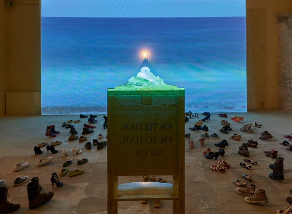 cover Shoes of Cyprus residents go on show