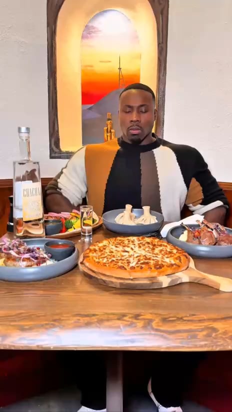 Ad for a Georgian Restaurant in NY