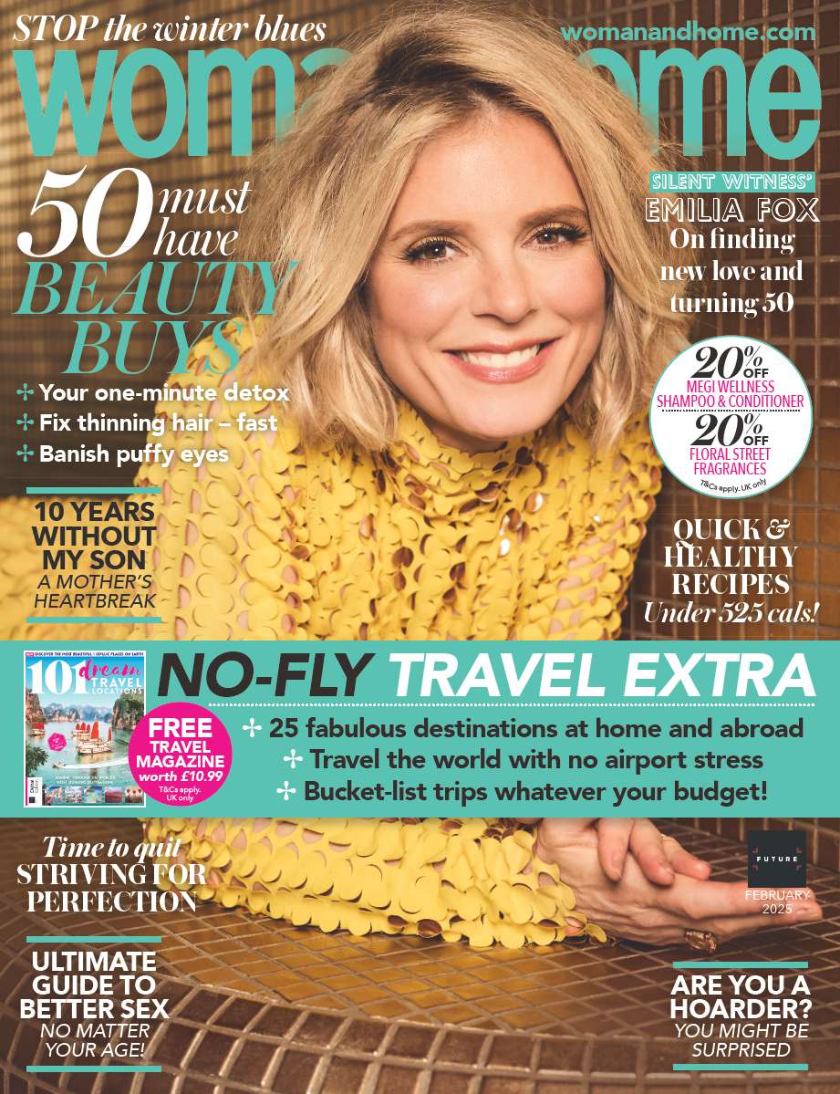 Emilia Fox on woman&amp;home cover