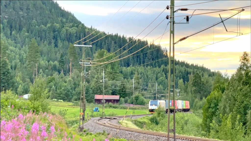 The great landscape of Hälsingland in Sweden