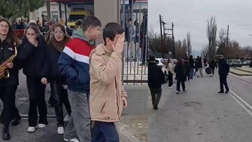 Students left without singing the carols to Adonis Georgiadis