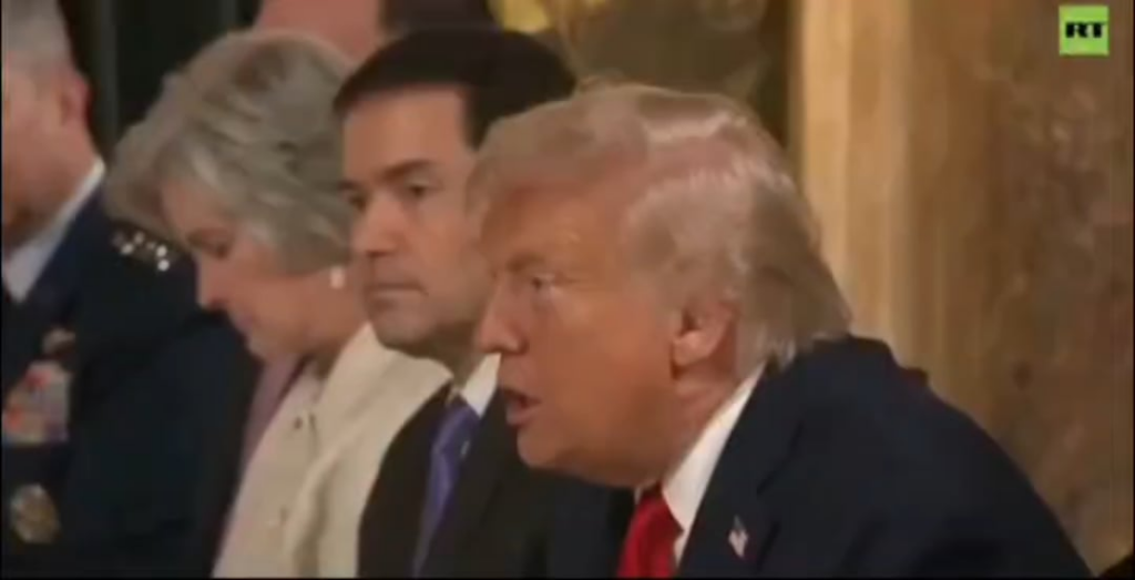 Trump in meeting with Netanyahu: Azerbaijan... "It takes a couple of days to say it". Netanyahu answers: "They're actually good people"