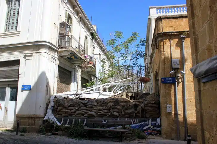 On The Edge Of The “green Line” In Nicosia (cyprus), April 2, 2016