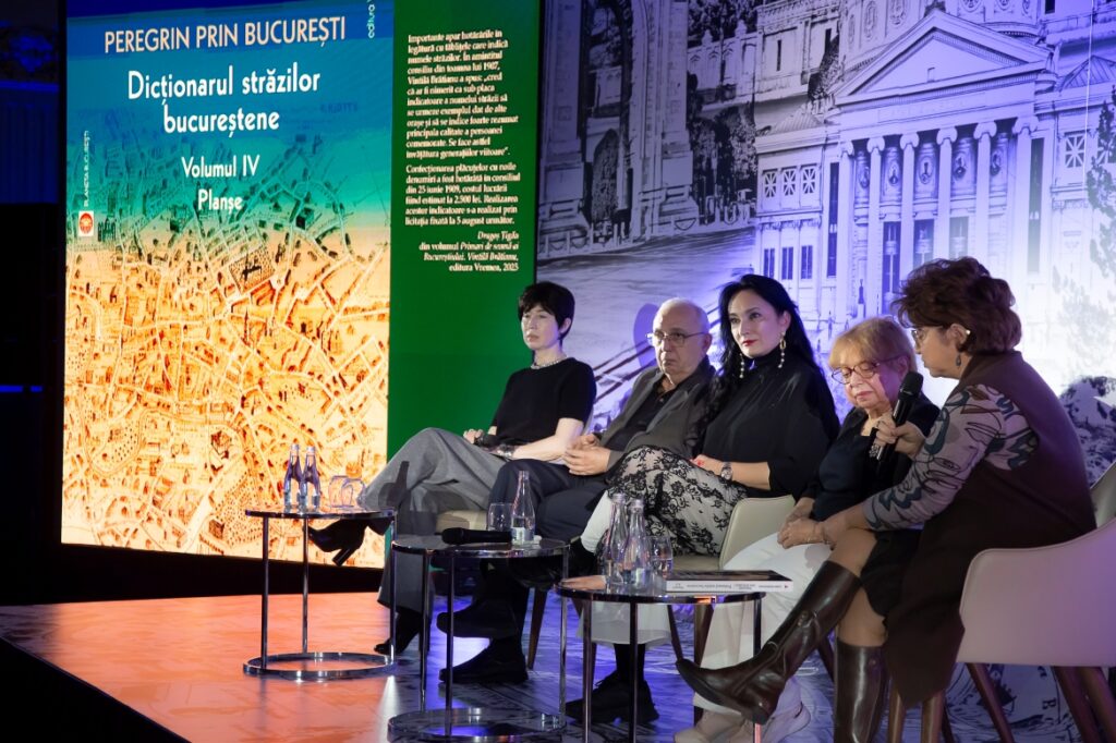 Landmark volume “A Wanderer in Bucharest – The Dictionary of Bucharest Streets” launched by Vremea Publishing House with the support of CPI Romania