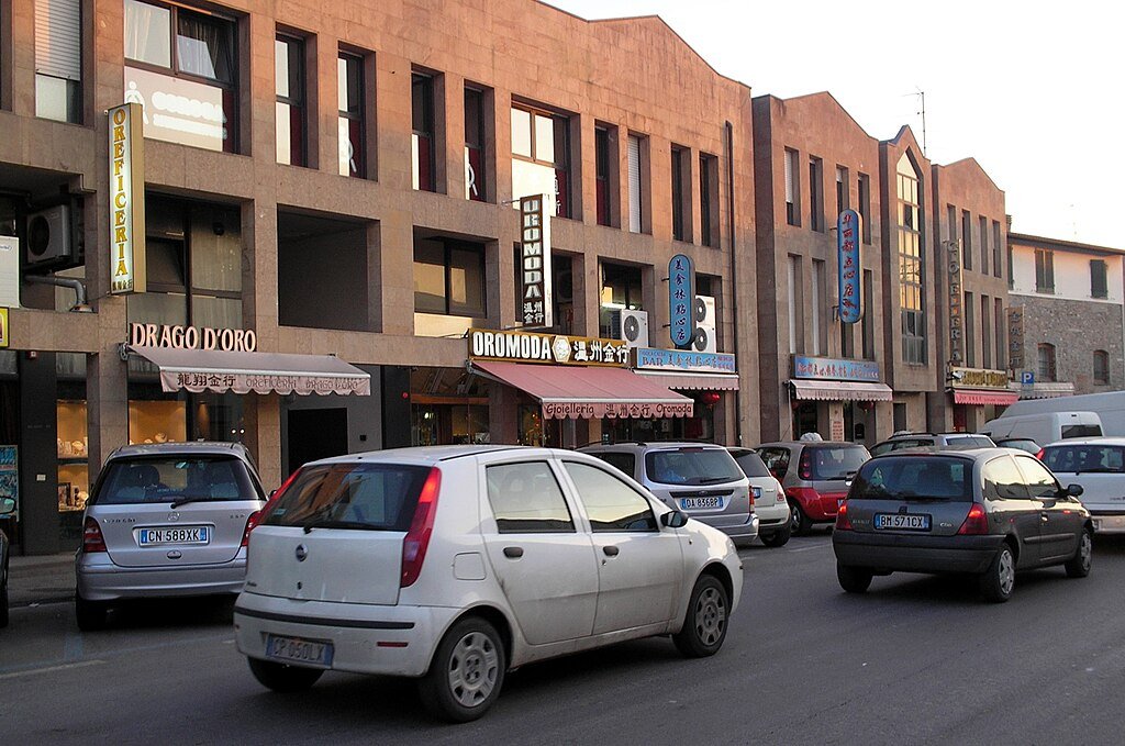 An image of Prato’s “Chinatown.” Credits.