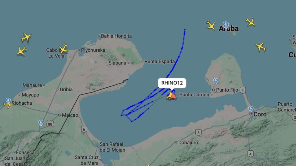 In defiant flyover, U.S. F-18 fighter jets enter Venezuelan airspace for 40 minutes