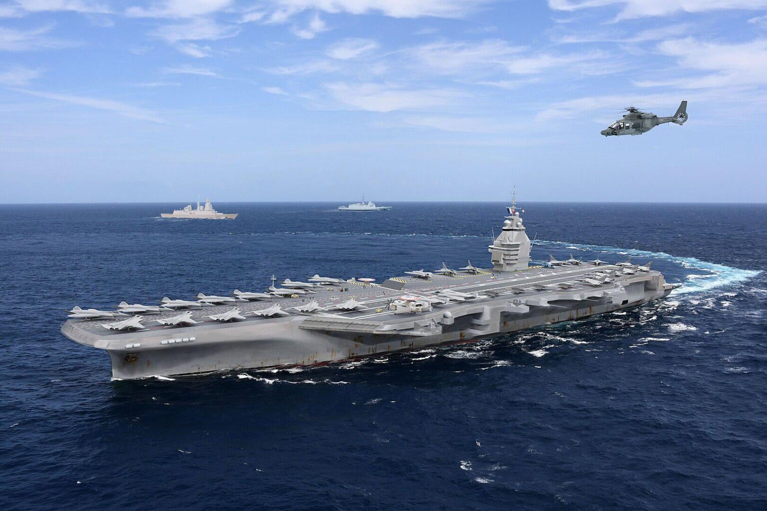 France to build large new nuclear aircraft carrier