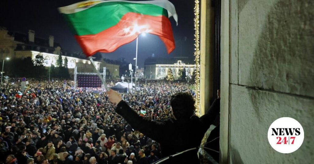 The Bulgarian government fell after the massive demonstrations