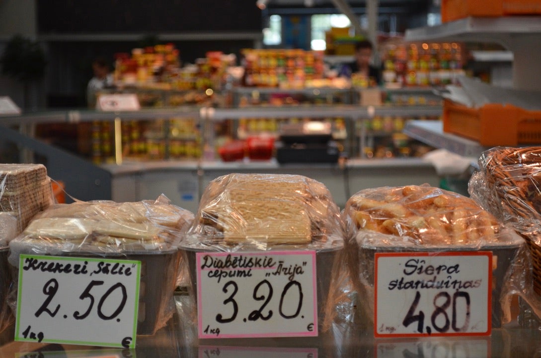 A more authentic side of Riga can be seen at the Central Market