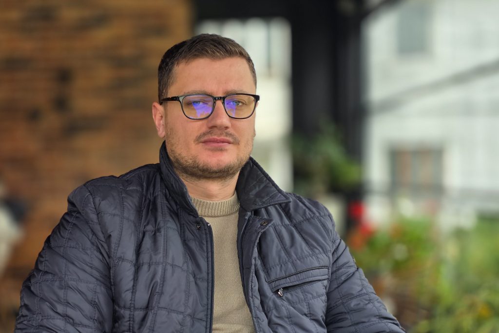 Sami Curri, journalist from Bulqiza, Albania / PHOTO: Sami Curri