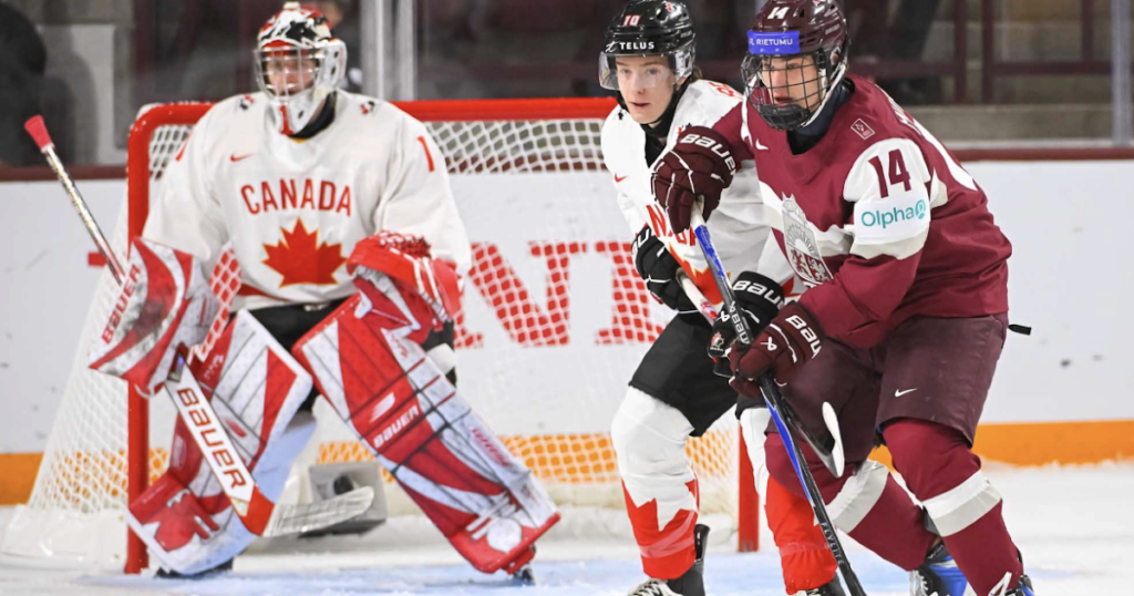 Murnieks, Latvia almost upset Canada again