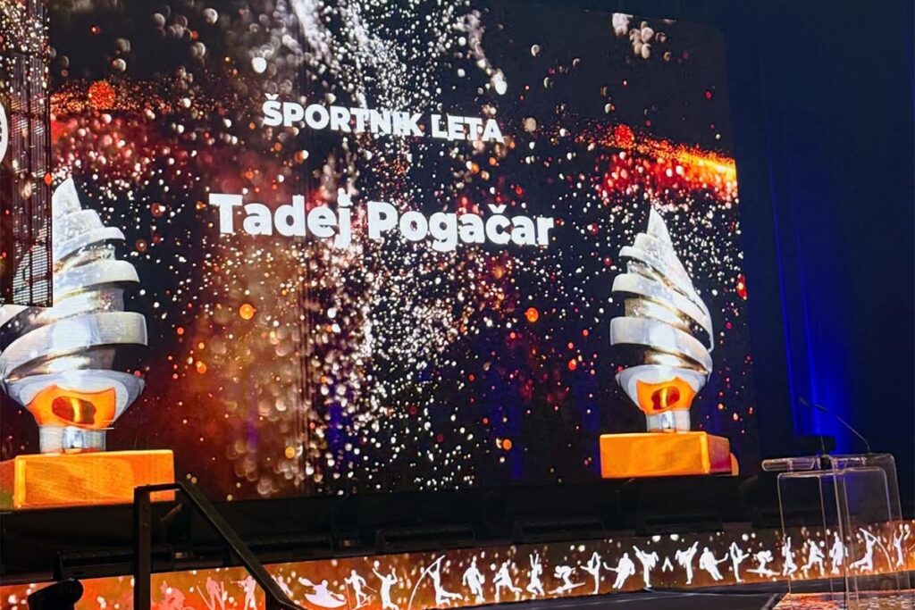 Pogačar and Garnbret Once Again Named Slovenia’s Best Athletes