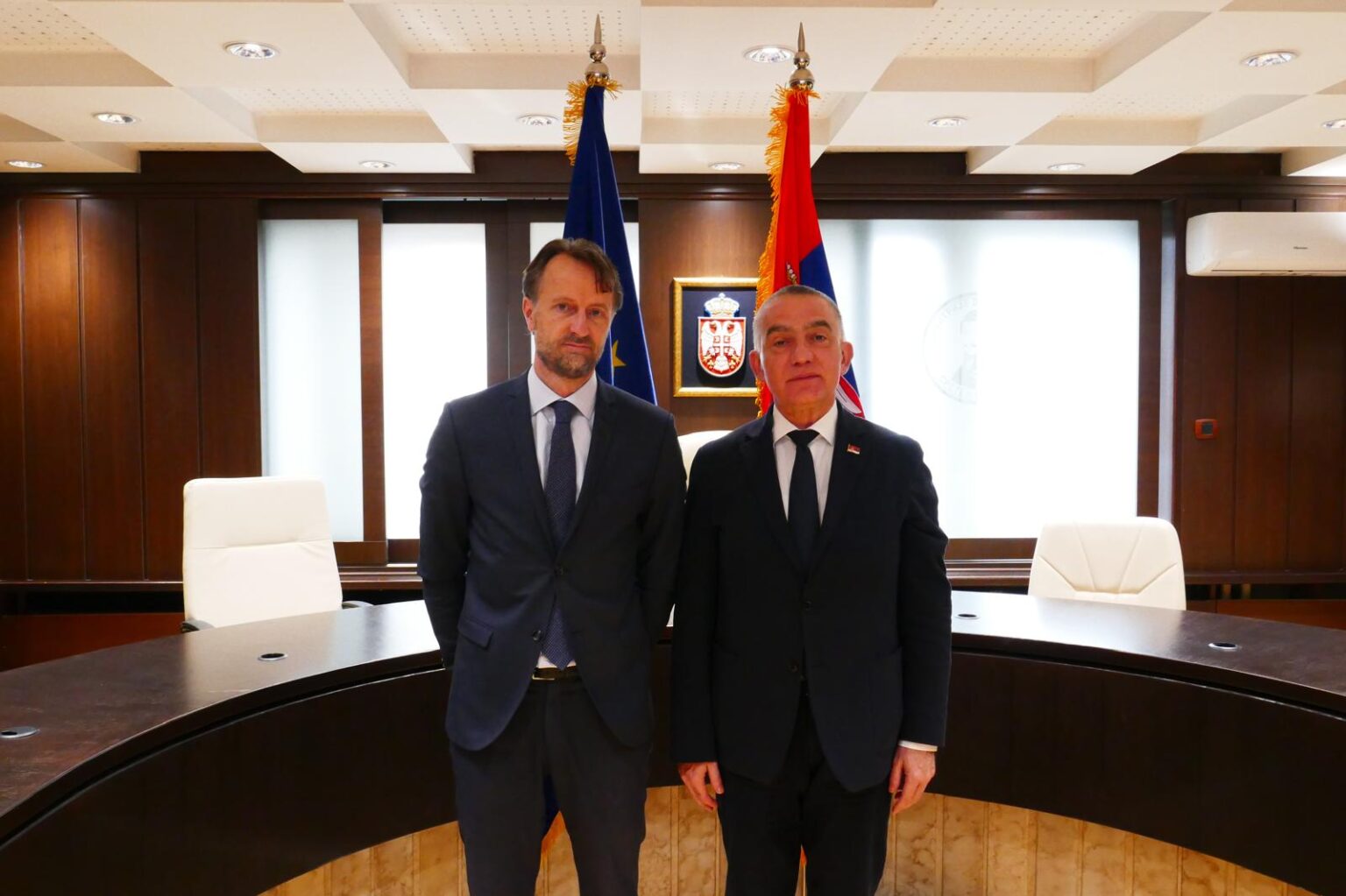 Vujić with Von Behrat on improving the rule of law and Serbia’s EU accession process Vujić with Von Behrat on improving the rule of law and Serbia’s EU accession process