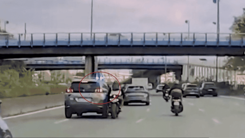 Two police officers sentenced to three years in prison for hitting a motorcyclist