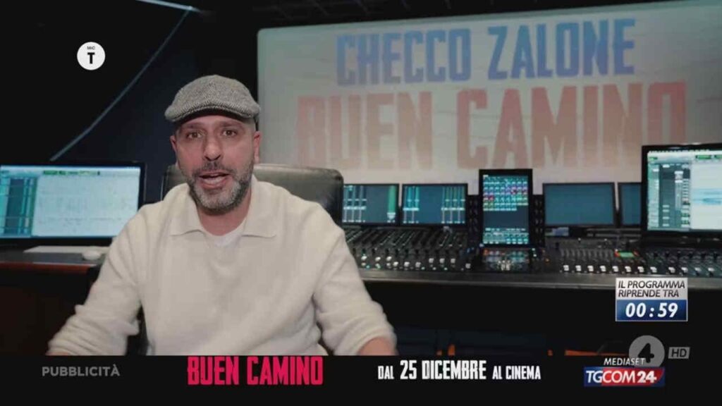 Stringent requests for cinemas to screen Checco Zalone's Buen Cammino.