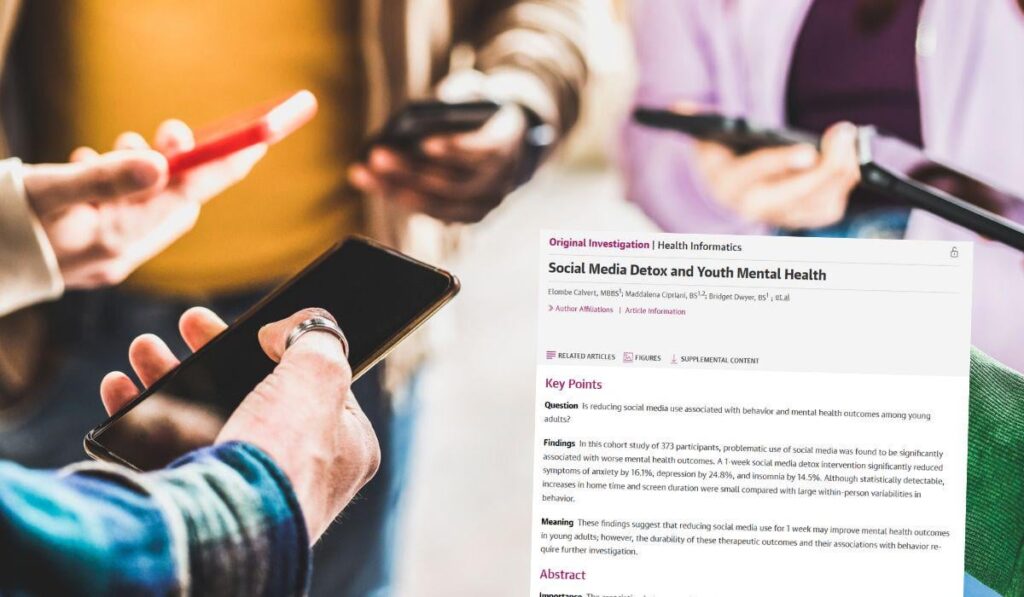 Study: Taking a break from social media results in improved mental health