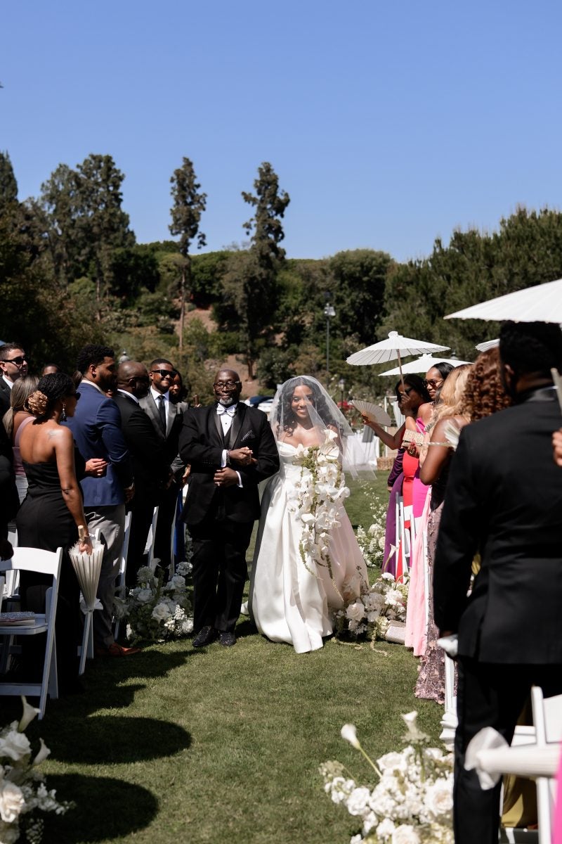 Bridal Bliss: Alexis and Derrick Brought A Touch Of Italy To Their Beverly Hills Mansion Matrimony