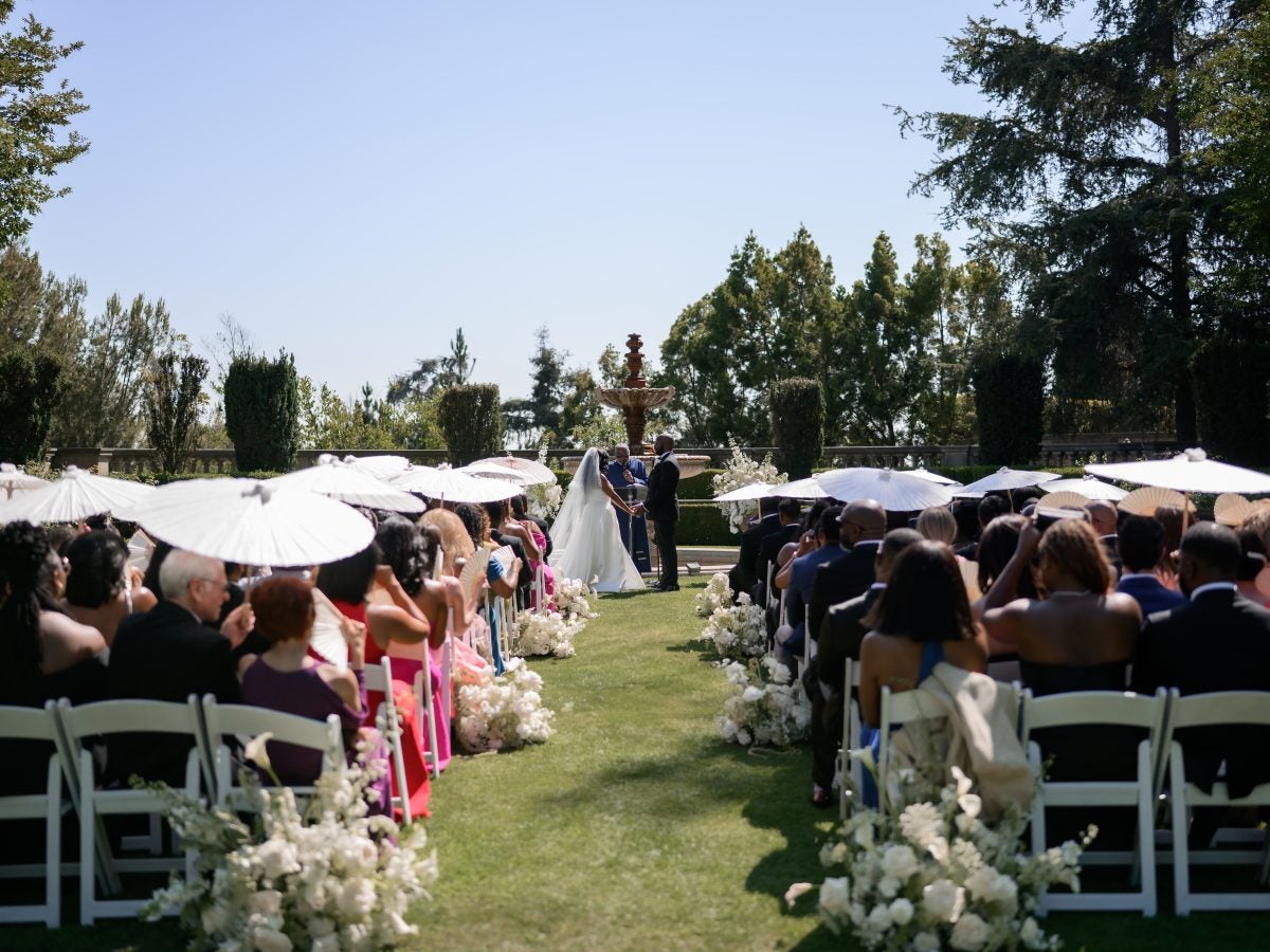 Bridal Bliss: Alexis and Derrick Brought A Touch Of Italy To Their Beverly Hills Mansion Matrimony