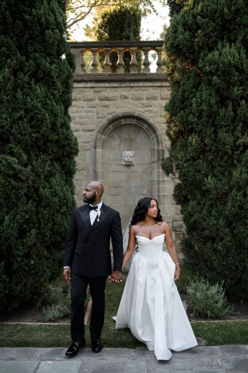 Bridal Bliss: Alexis and Derrick Brought A Touch Of Italy To Their Beverly Hills Mansion Matrimony