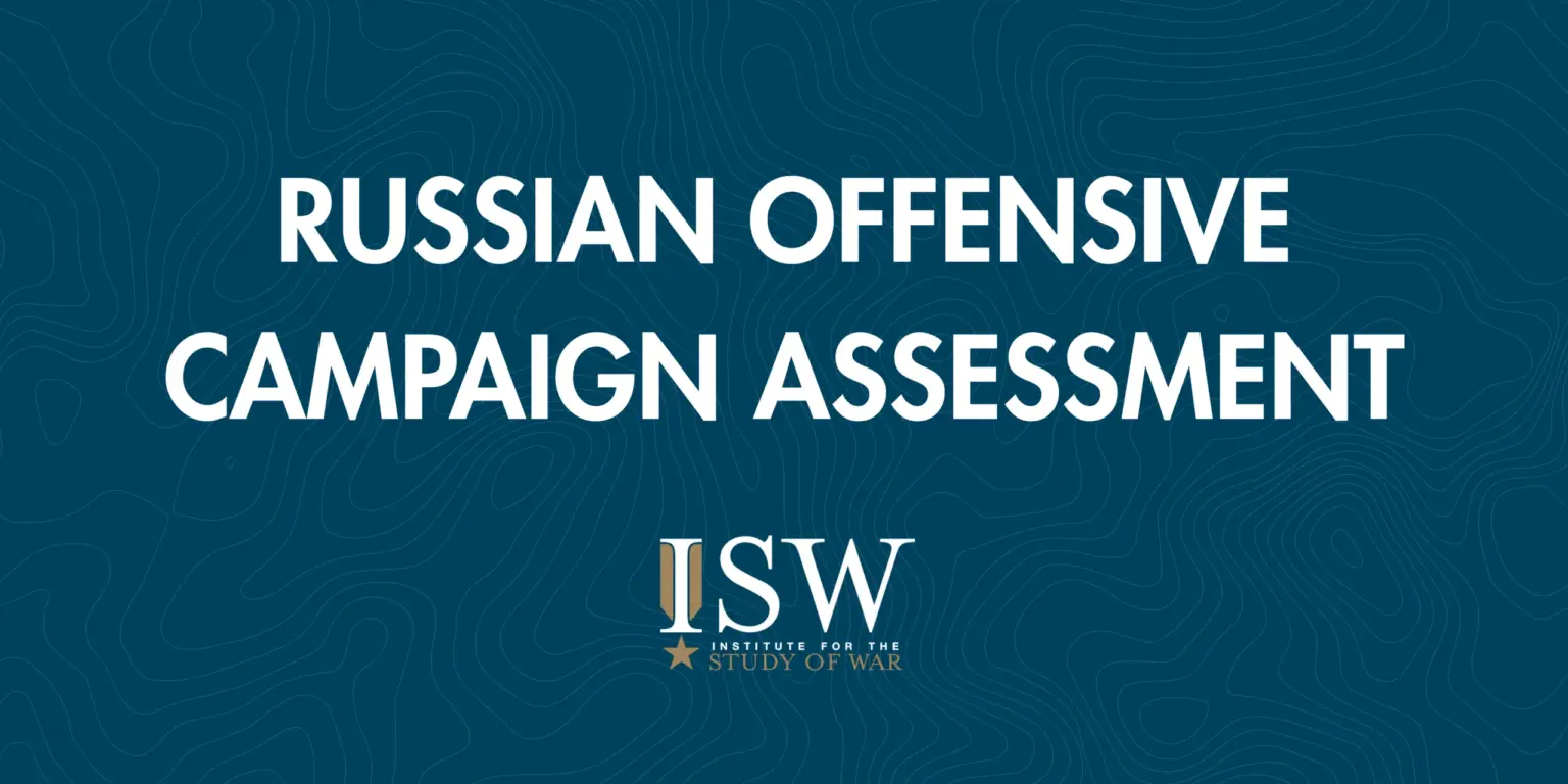 Russian Offensive Campaign Assessment, Dec. 28, 2025