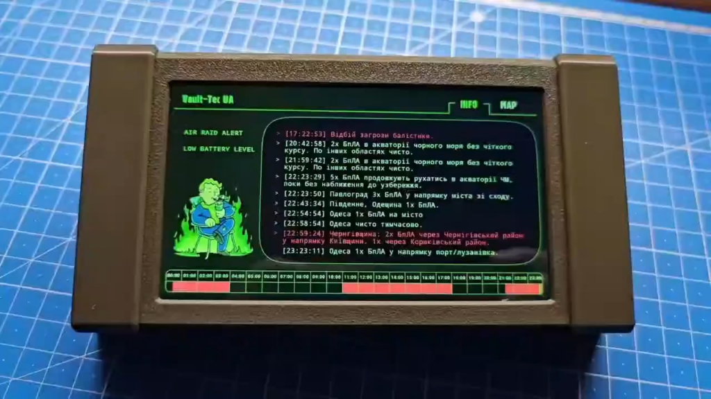 A Ukrainian guy designed and printed his own Vault-Tec system.