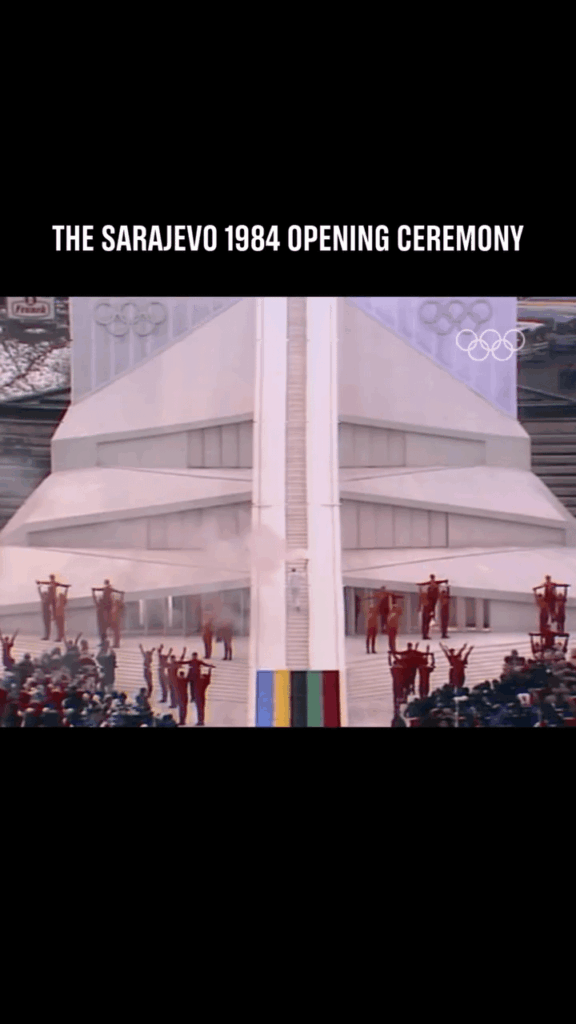 Sarajevo Olympics 1984 Opening Ceremony