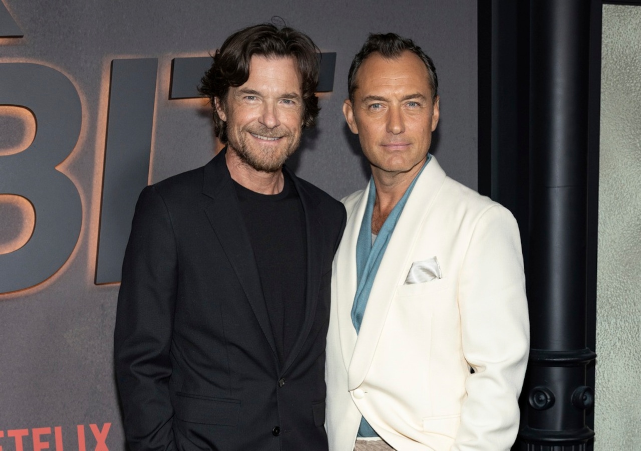 Jason Bateman, left, and Jude Law