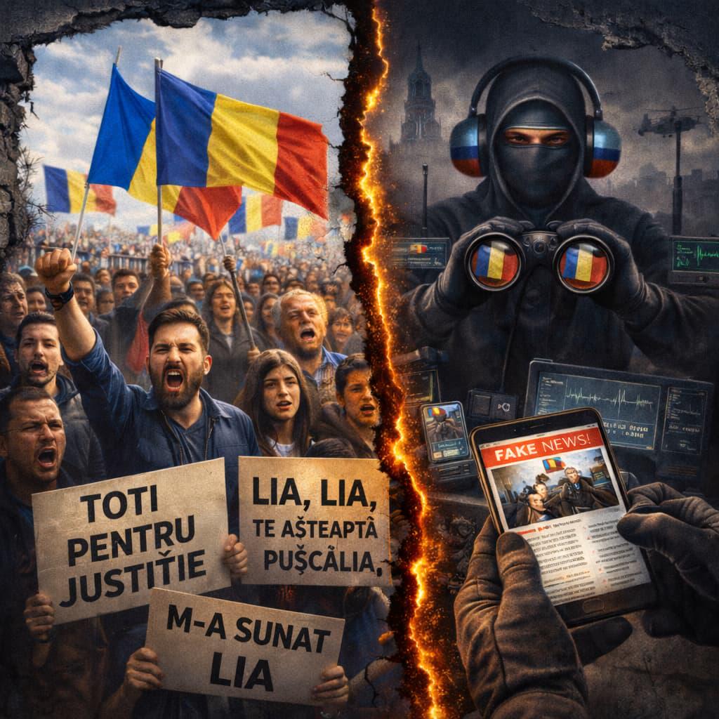 ANALYSIS. The pro-justice protests in Romania, used as a narrative weapon in Russian propaganda