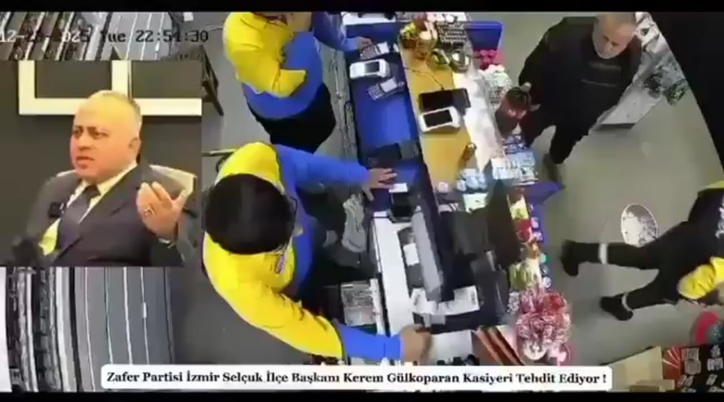 Victory Party Selçuk District Chairman Threatens the Cashier: "If I don't make those glasses into lenses for you, my name is not Kerem."