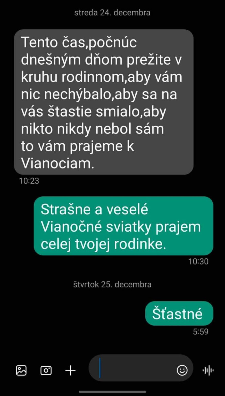 This is what happens when dad sends text messages without glasses