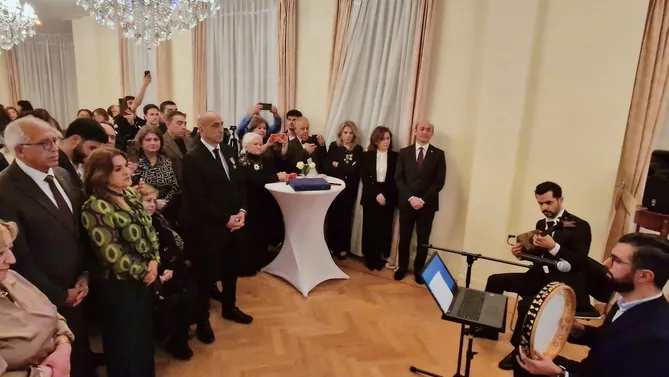 World Azerbaijanis Solidarity Day Celebrated in Netherlands World Azerbaijanis Solidarity Day Celebrated in Netherlands