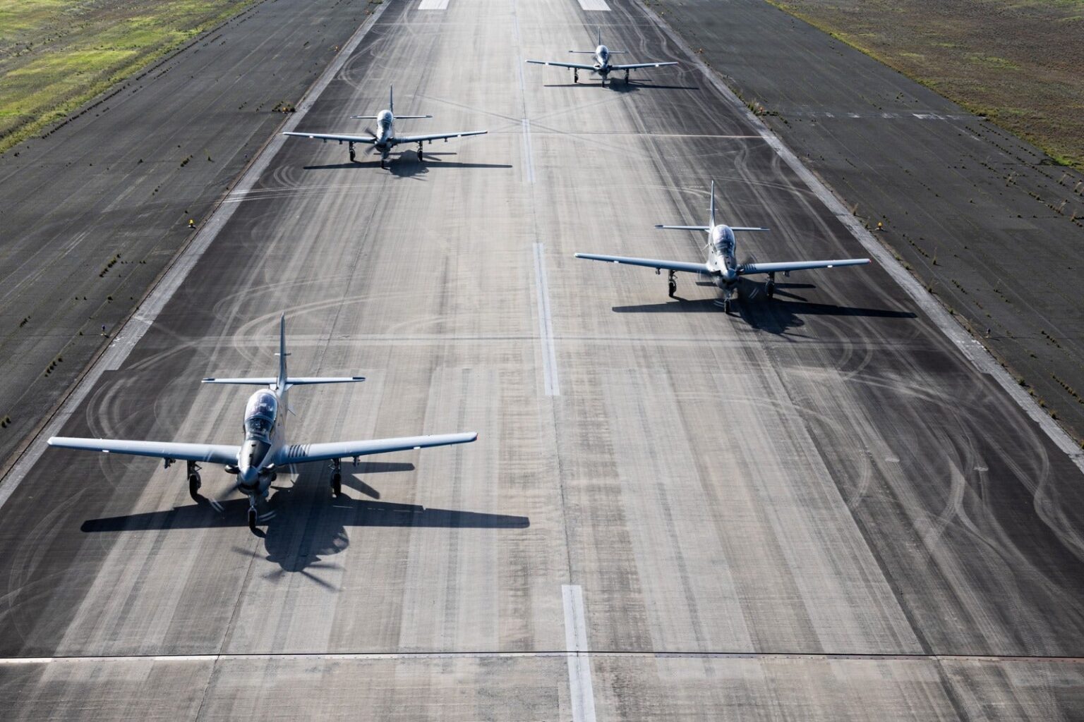 Portugal Receives First Five NATO-Configured A-29N Super Tucanos from Embraer