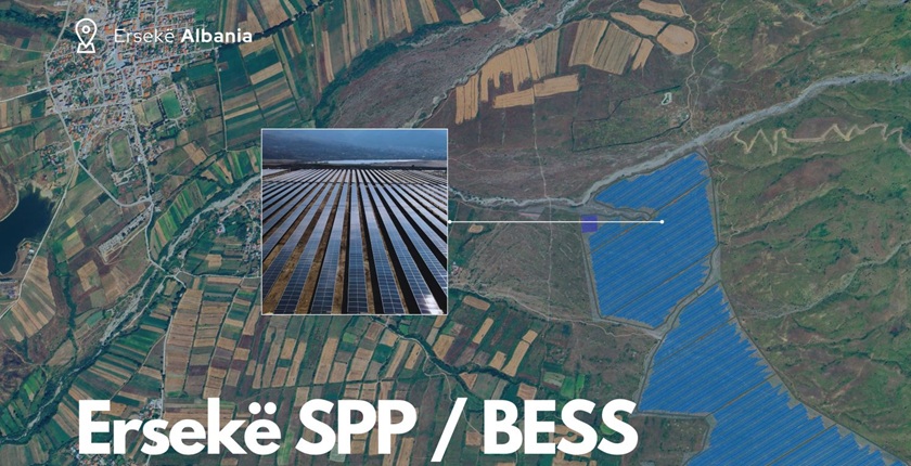 albania fortis solar power plant erseke bess